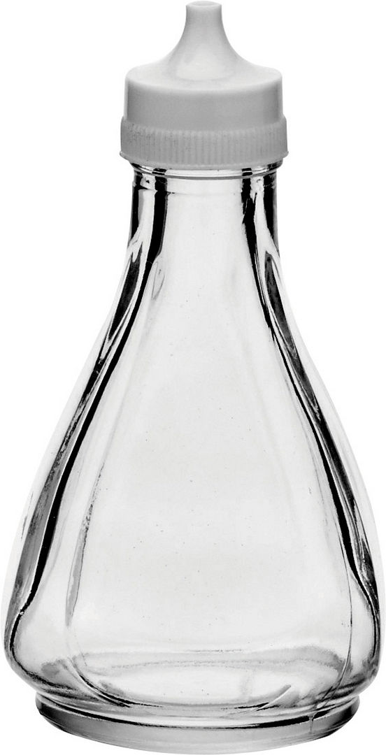 Vinegar Bottle White Plastic Top - C6041A-000000-B12048 (Pack of 48)